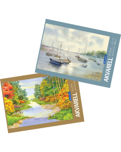 Akvarellplokk A3 200 g, 15 lehte, kõik kaanepildid