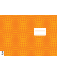 Vihiku kattepaber (430x310 mm), 50 lehte pakis, oranž