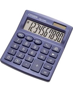 Calculator Citizen SDC810NR NVE, 10 digits, lilac