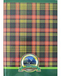 Kontoriraamat A5 96 lehte ruut Scotland Highlander