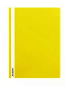 Plastic flat file A4 Osiris, yellow