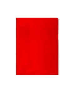 L-pocket A4 coloured, red