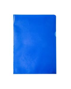 L-pocket A4 coloured, blue