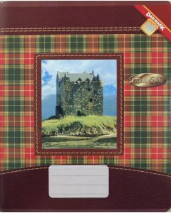 Exercise book A5 60 sheets 5x5 grid, Scotch Castle