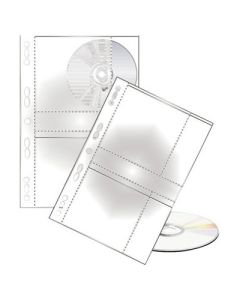 Köidetav CD tasku 2-le , läbipaistev
