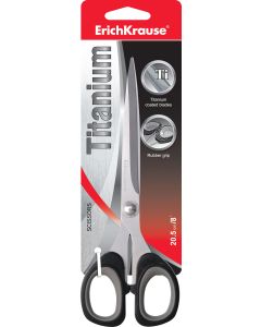 Scissors 20,5 cm TITANIUM, 3D sharpening, black