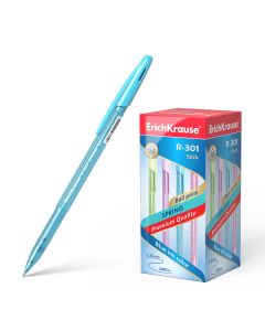 Ballpoint pen R-301 SPRING Stick 0.7, blue