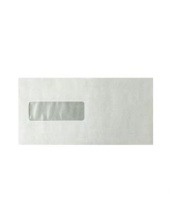 Envelope E65 with window 110x220mm, white