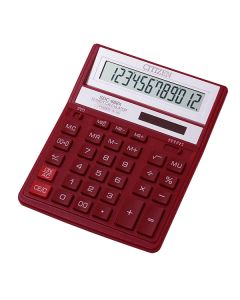 Kalkulaator Citizen SDC888 XRD, 12 kohta, punane