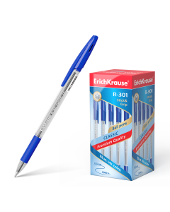 Ballpoint pen R-301 CLASSIC 1.0 Stick&amp;Grip, blue