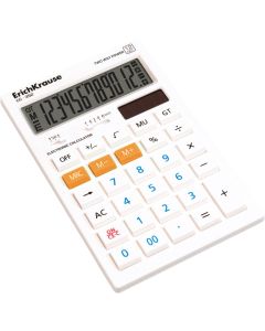 Kalkulaator 12-DIGIT CC-352, valge, 12 kohta