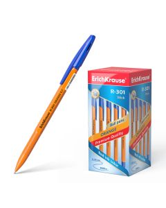 Ballpoint pen R-301 Orange Stick 0.7, blue