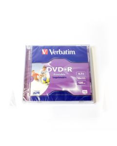 DVD+R Verbatim 16x 4,7GB Printable