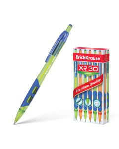 Ballpoint pen retractable XR-30 Spring 0.7, blue