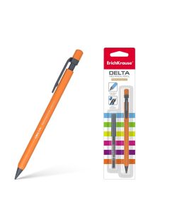 Mehaaniline pliiats kolmnurkne DELTA, HB 0.5 mm + söed, riputuspakis