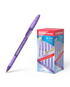 Ballpoint pen R-301 VIOLET StickGrip 0.7, lilac