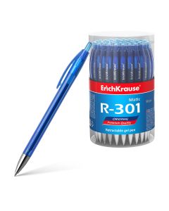 Gel pen retractable R-301 Original Gel Matic 0.5, blue (50)