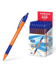 Ballpoint pen retractable U-209 Orange Matic&amp;Grip 1.0, blue (50)