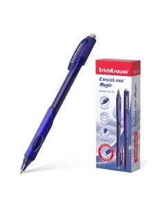 Gel pen retractable Magic 0.5, blue, erasable
