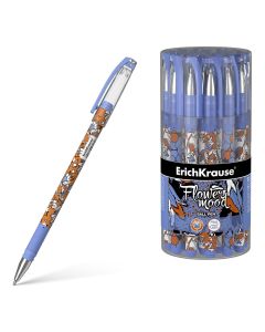 Ballpoint pen Tulips Stick 0.7, blue