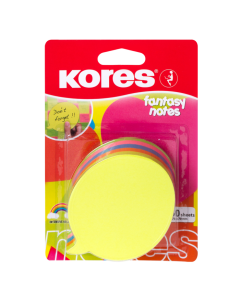 Sticky notes KORES 70x70mm Fantasy Dialogue 5 colours, 250 sheets