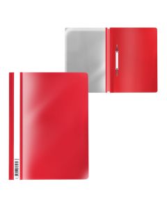 Plastic flat file A4 Fizzy Classic, red