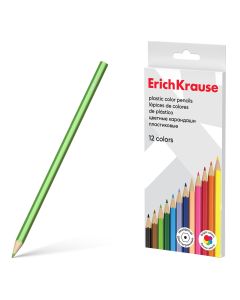 Colour pencil 12 colours Erich Krause, plastic