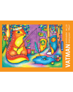 Drawing block Vatman A4 190 g, 20 sheets – small joys