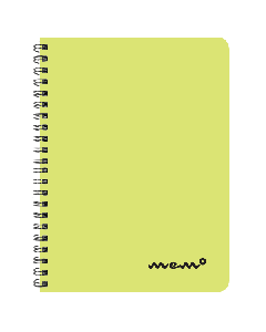Memo A6 grid, 60 sheets – yellow