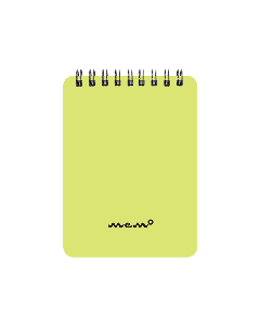 Memo A7 grid, 60 sheets – yellow