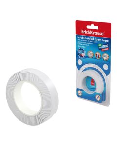 Adhesive tape double-sided foam 12mmx2m, 1mm, hanging pack