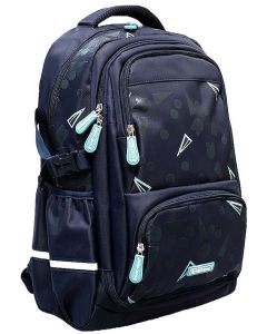 Seljakott SchoolLine kaheosaline, 23L Blue