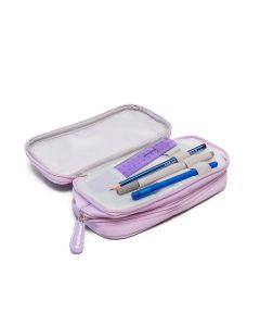 Pencil pouch-case 215x100x55mm Trendy Purple
