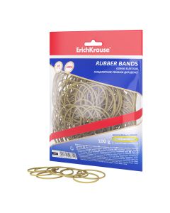 Rahakumm 60mm, kollane, kautšuk, 100g kilekotis