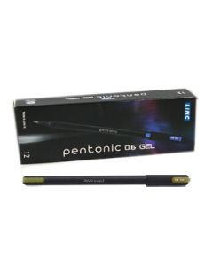 Gel pen LINC Pentonic, gold