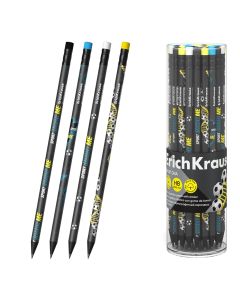 Harilik pliiats ümar kummiga puiduvaba Sport DNA HB (42)