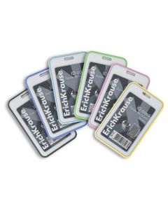 ID card holder vertical 54x85mm, assorted