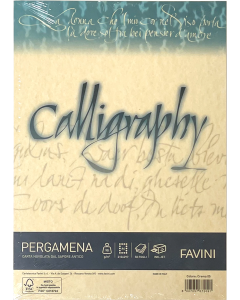 Kalligraafiapaber A4 Pergamena Crema (05) 90gr, kreem, 50 lehte pakis