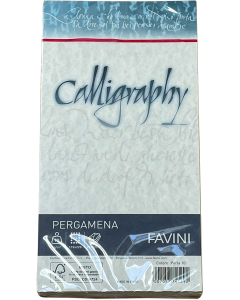 Calligraphyc envelope C65 Pergamena Perla (10), perlawhite, 25pcs 