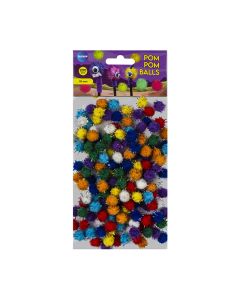 Käsitöö karvapallid 10mm Centrum, 200tk assortii