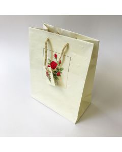 Gift bag Rose in window 18*23*10 cm.