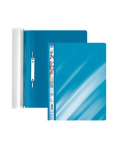 Plastic flat file A4 Forofis, 150mkr, glossy blue