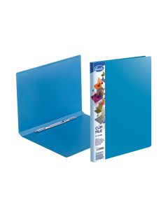 Plastkaas vedrumehhanismiga A4 Forofis, sinine