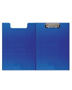 Clipboard with lid A4 Forofis, blue PVC