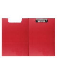 Clipboard with lid A4 Forofis, red PVC