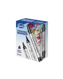 Marker double-sided Forofis 1-5mm + 3mm, permanent black
