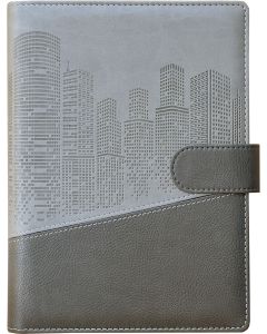 Õpetaja raamat A5, Lux kaaned – tumehall/helehall