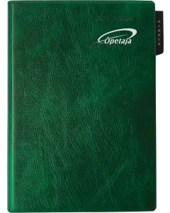 Õpetaja raamat A5, mahulised plastkaaned - roheline