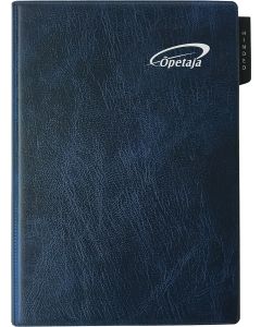 Õpetaja raamat A5, mahulised plastkaaned – tumesinine