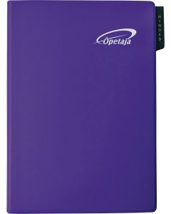 Õpetaja raamat A5, mahulised plastkaaned – lilla